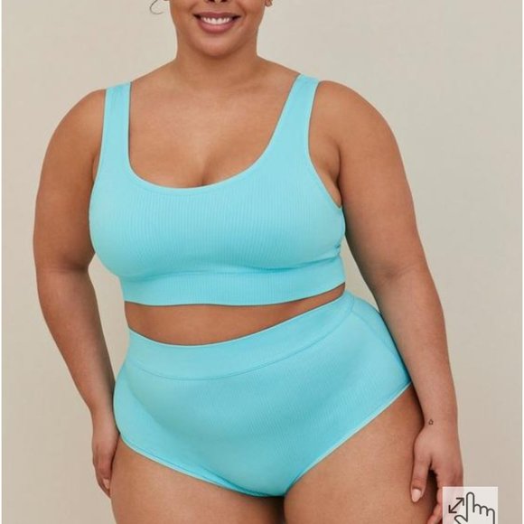 Torrid seamless ribbed high rise brief panty - Picture 6 of 6